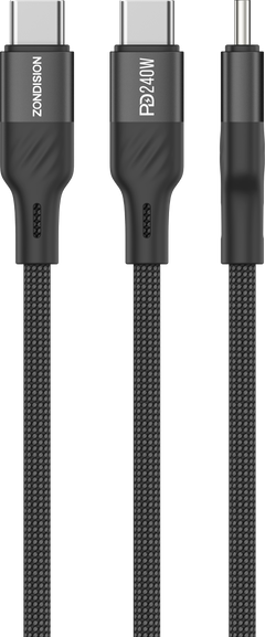 240W Soft-Touch Fast Charging Cable